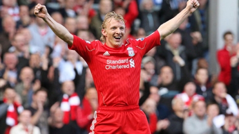 Liverpool'da Kuyt'a teşekkür...