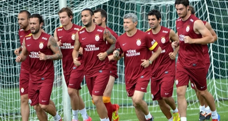 Galatasaray Avusturya'ya gitti...