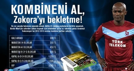 "Kombineni al, Zokora'yı bekletme"