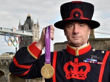 Madalyalar Londra Kulesi'nde