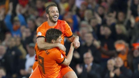 Hollanda'nın zirve keyfi