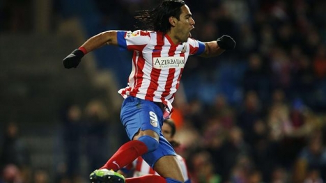 Falcao Deportivo'ya beş şutta beş gol attı