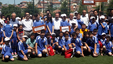 Elmadağ Belediyesi yaz spor okulları başladı...
