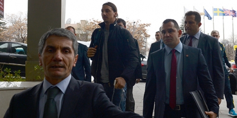 Zlatan Ibrahimovic Ankara'da!