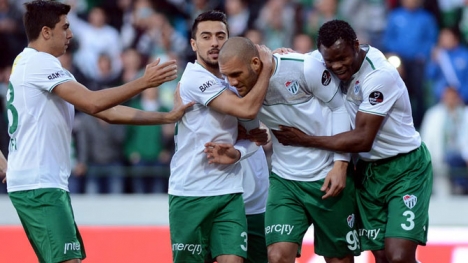 Bursaspor'un golcüleri..