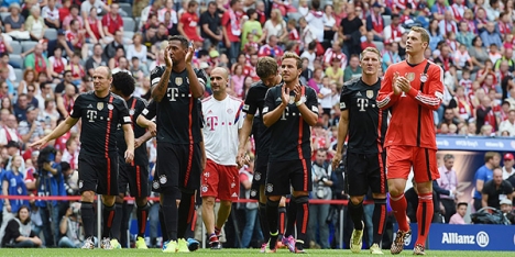 Bayern Münih'ten görkemli açılış..