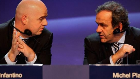 Platini ve Infantino toplantıya katılmayacak