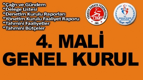 Karate'de Mali Genel Kurul yapıldı