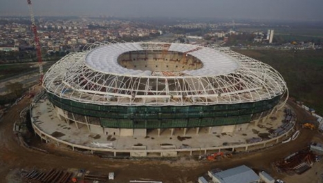 Bursaspor, Timsah Arena için gün sayıyor!