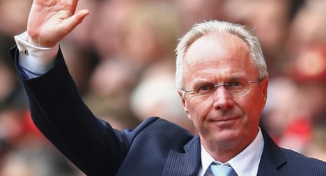 Eriksson'un yeni takımı belli oldu