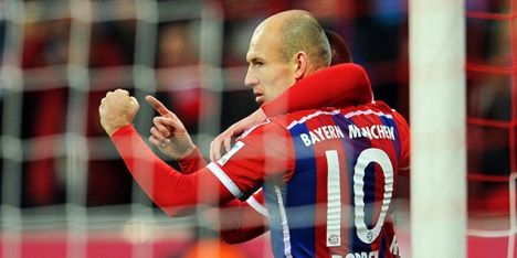 Robben'den 100. gol!