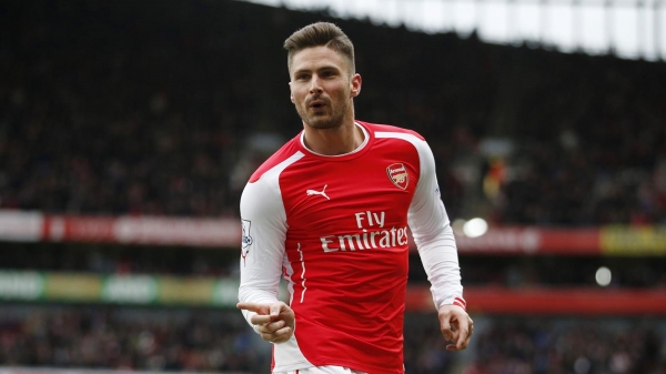 Premier Lig'in en seksi futbolcusu Giroud seçildi