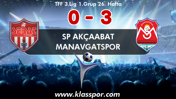 SP Akçaabat 0 - Manavgatspor 3