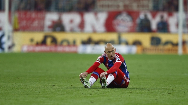 Bayern Münih'te Arjen Robben sezonu kapattı