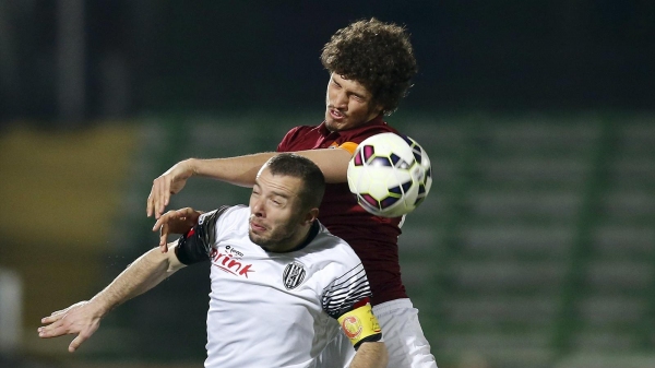 Roma'da Salih ve Totti sevinci