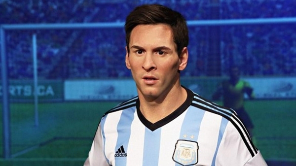 Lionel Messi'nin balmumu heykeli yapıldı
