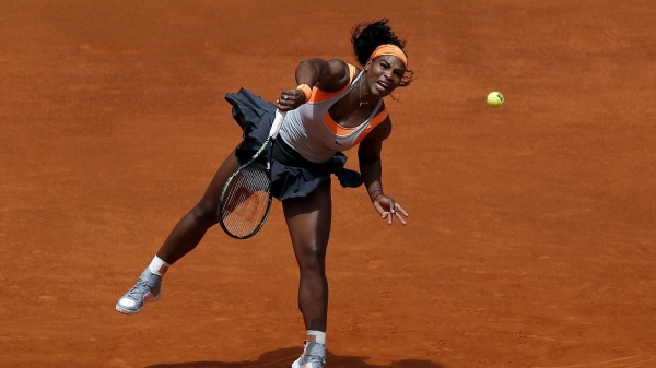 Serena Williams Roma'dan çekildi