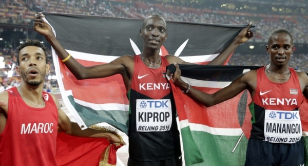 1500 metrede altın Kiprop'un