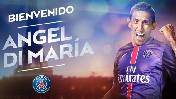 Angel di Maria PSG'ye imzayı attı