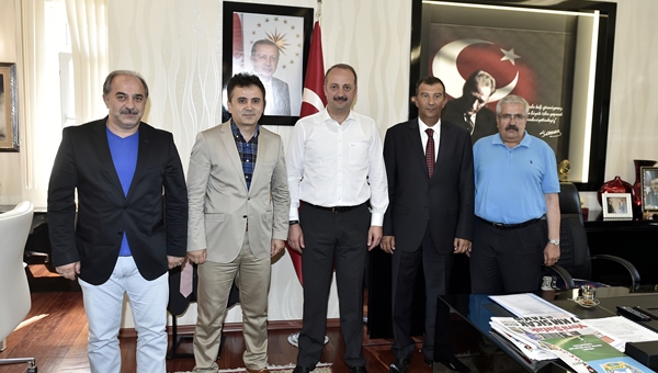 Kandazoğlu'ndan Mesut Akgül'e ziyaret