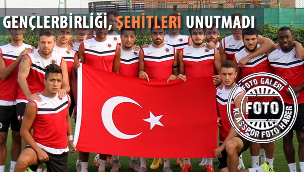 Gençlerbirliği, şehitleri unutmadı...