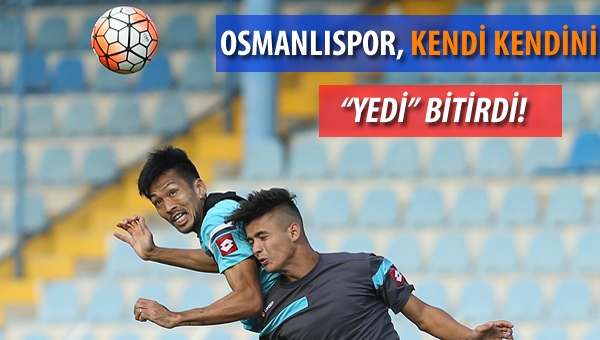 Osmanlıspor, kendisini "yedi" bitirdi!