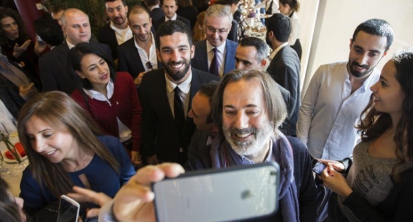 Arda, Barcelona'da resepsiyona katıldı