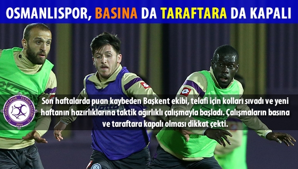 Osmanlıspor kendisini kapattı!