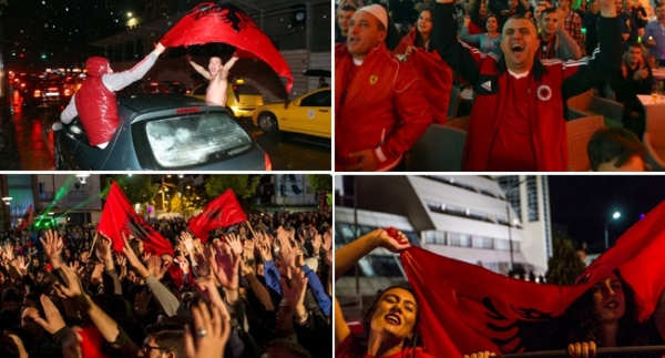 Tarihi başarı coşkuyla kutlandı