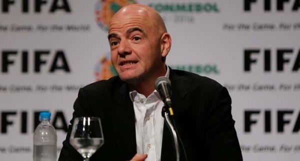 Infantino'dan Arjantin ve Uruguay'a destek