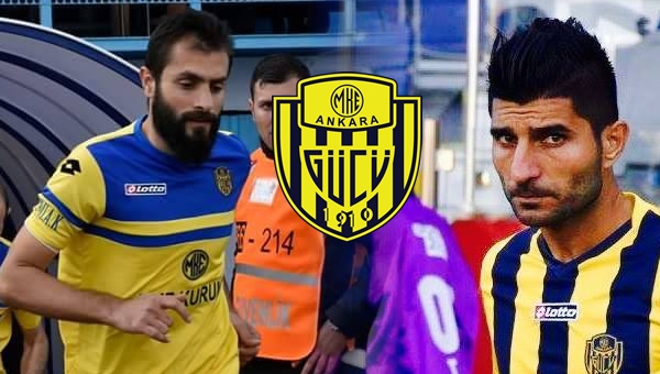 Ankaragücü'nde o 2 oyuncu kadro dışı 