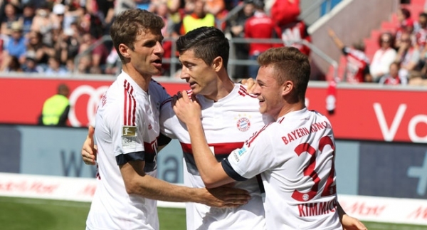 Bundesliga'da şampiyon Bayern Münih