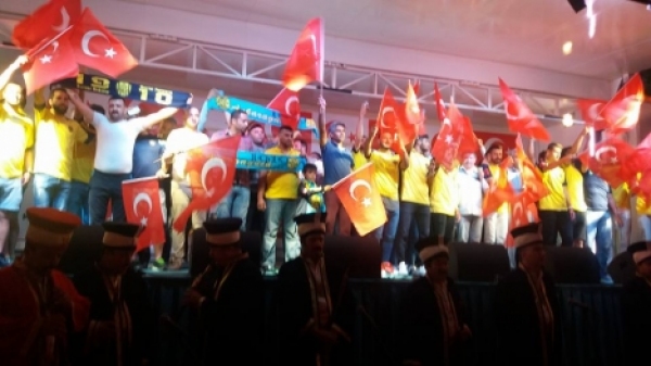 Ankaragücü demokrasi nöbetinde...