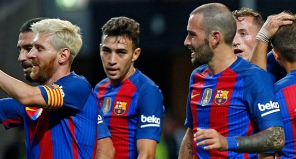 Barça, Leicester'ı dörtledi