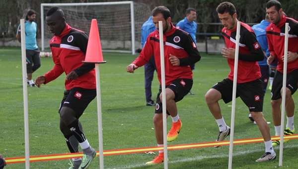 Karabükspor maçı hazırlıkları sürüyor...