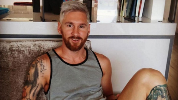 Messi saçları neden sarıya boyattı?