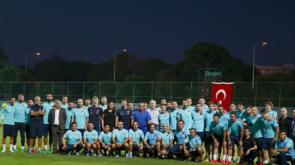 A Milli Futbol Takımı Konya'da toplandı