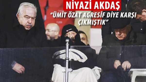 Akdaş: Üzülmez kendini dev aynasında zannediyordu...