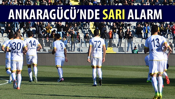 Ankaragücü'nde "sarı alarm" verildi