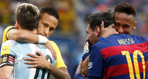 Neymar'dan Messiye övgü