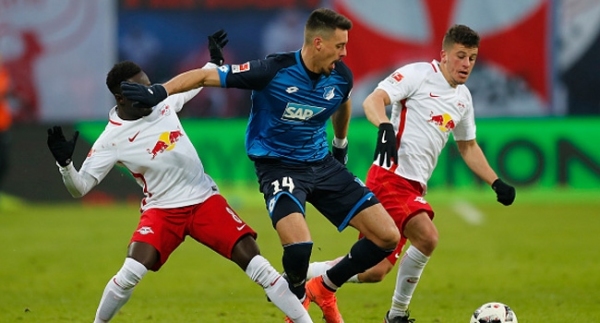 Hoffenheim'ın serisini Leipzig bitirdi