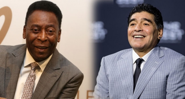 Maradona'dan Pele'ye gönderme!