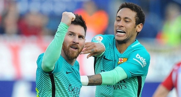 Barcelona, Atletico'yu Messi ile yıktı