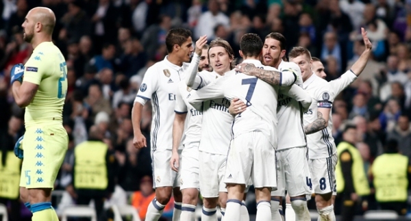 Real Madrid'in görünmez yıldızları Napoli'yle parladı