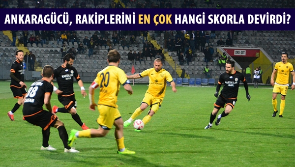 Ankaragücü, rakiplerini hangi skorlarla deviriyor?