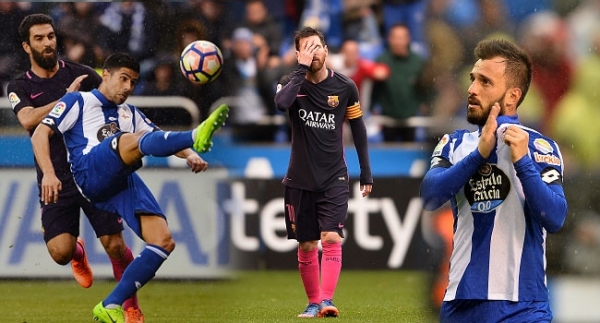 Ardalı Barcelona'nın havasını Emreli Deportivo indirdi!
