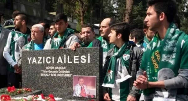 İbrahim Yazıcı, mezarı başında anıldı