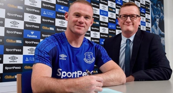 Rooney resmen Everton'da