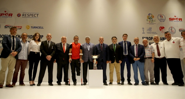 Avrupa Ampute Futbol Şampiyonası'nda kuralar çekildi