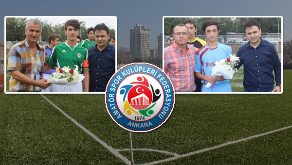 Amatör futbol sezonu çiçeklerle başladı